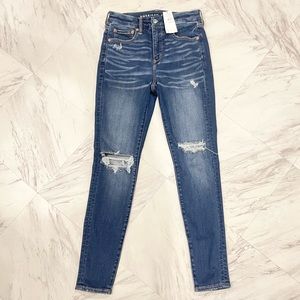 American Eagle super high rise jegging size 4